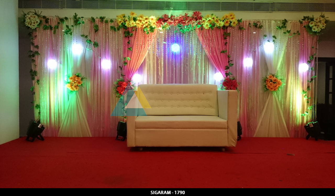 Engagement Decoration At Bonseure Hotel 1790 Wedding