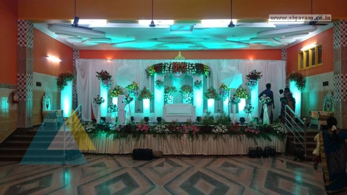 Reception Decoration @ Rajesh Mandapam, Pondicherry 5