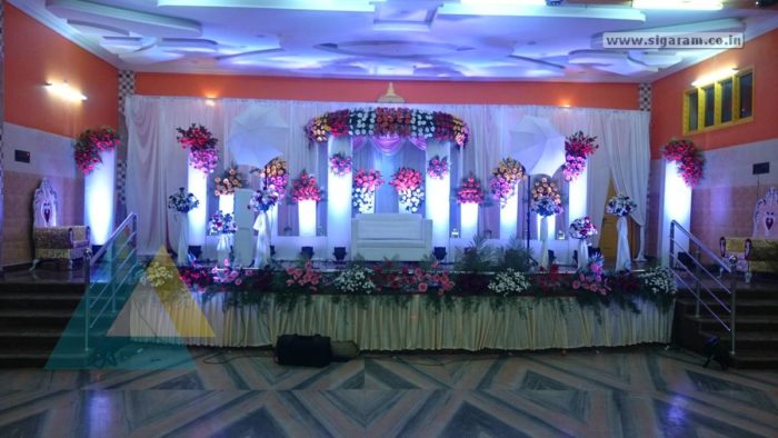 Reception Decoration @ Rajesh Mandapam, Pondicherry 2