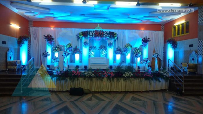 Reception Decoration @ Rajesh Mandapam, Pondicherry 6