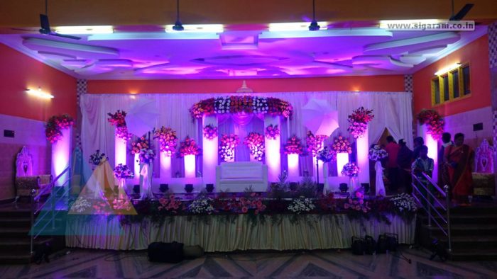 Reception Decoration @ Rajesh Mandapam, Pondicherry 6