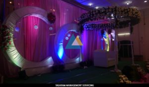 Wedding Reception decoration at Samikannu Mandapam (4)