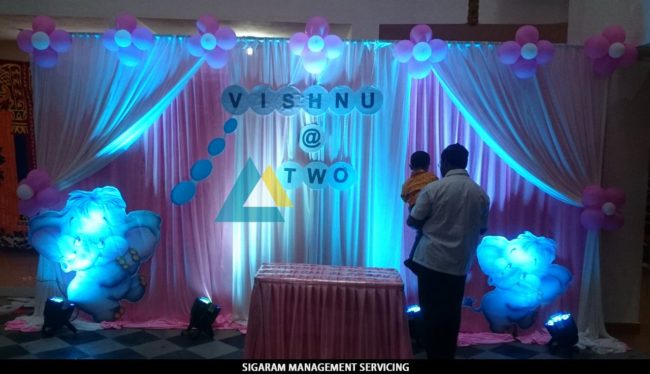 Elephant theme Birthday Party decoration at Pondicherry Elephant theme Birthday Party decoration at Pondicherry