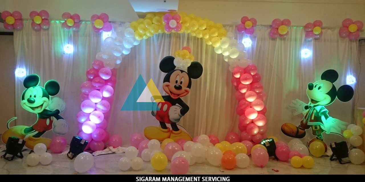 Mickey Mouse themed Birthday Decoration Pondicherry (3) Mickey Mouse themed Birthday Decoration Pondicherry (3)