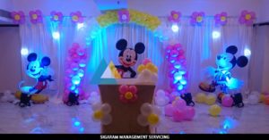 Mickey Mouse themed Birthday Decoration Pondicherry (4)
