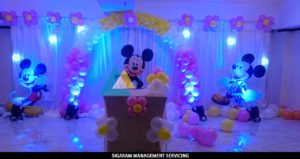 Mickey Mouse themed Birthday Decoration Pondicherry (6)