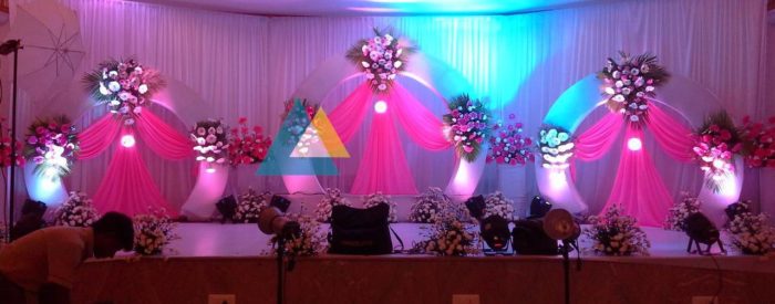 Reception Wedding decorators in Pondicherry