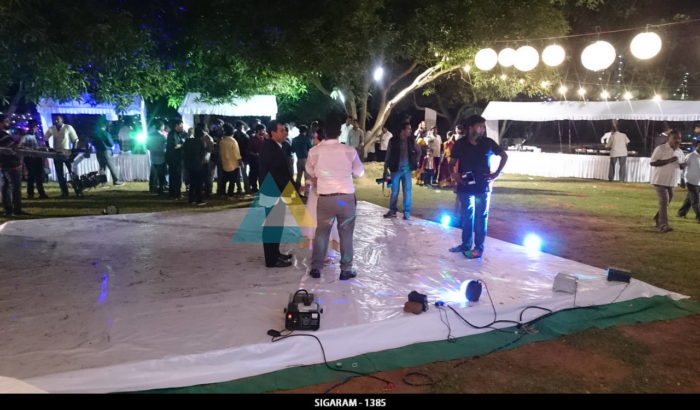 Dance Floor for Engagement Party - 1385