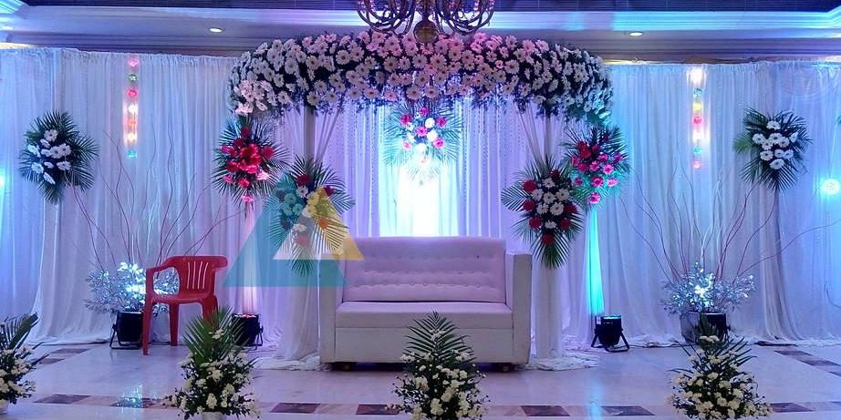 Reception decoration at Surguru Hotel