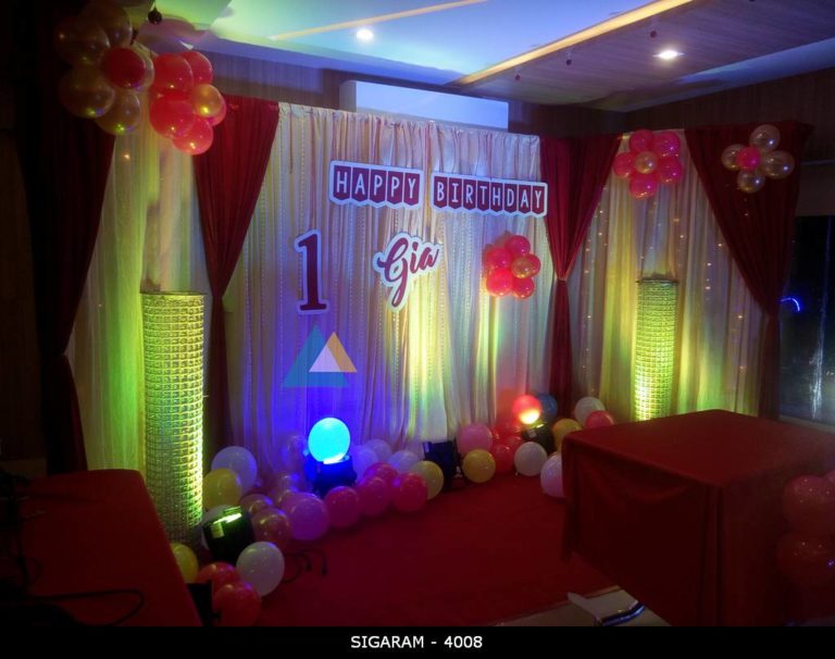 Birthday Party Decoration done at Junior Kuppanna Hotel, Pondicherry ...