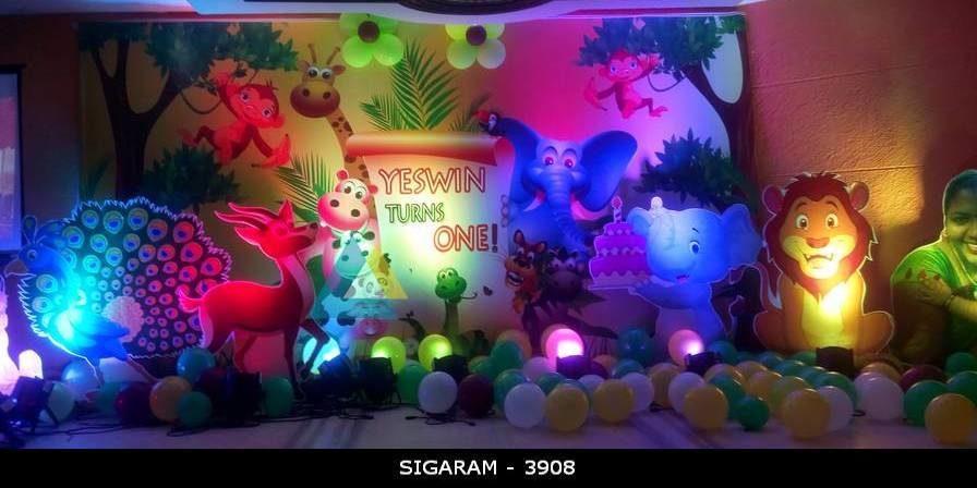 Forest Themed Birthday Decoration at Jayaram Hotel Pondicherry (3)