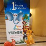 Forest Themed Birthday Nameboard Decoration at Jayaram Hotel Pondicherry (11)
