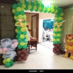 Forest Themed balloon Entrance Decoration at Jayaram Hotel Pondicherry (10)