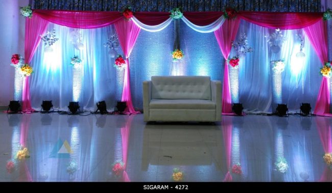 Reception Decoration at Jipmer community hall Pondicherry (2)