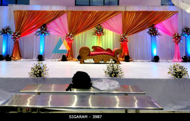 Reception Decoration at Logalakshmi Mahal, Villupuram (17) Reception Decoration at Logalakshmi Mahal, Villupuram (17)