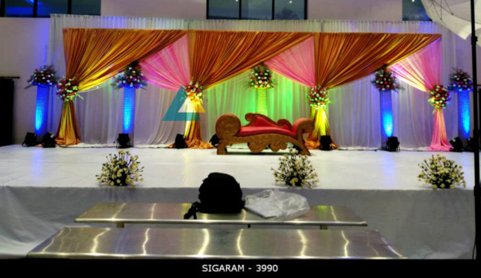 Wedding Reception Decoration at Logalakshmi Mahal, Villupuram (2)