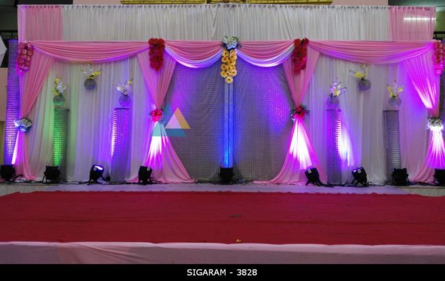 Reception decoration at Kandhan Mandapam pondicherry (8)