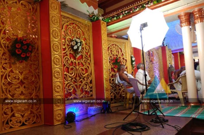 Wedding Mandap Decoration at Anandha Thirumana Nilayam