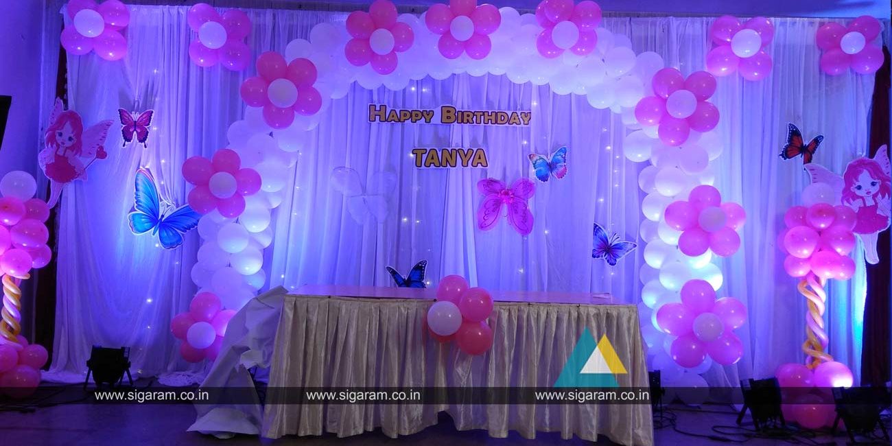 Birthday Party Balloon Decoration @ Hotel Green Palace, Pondicherry