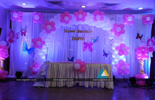 Birthday balloon Decoration at Hotel Green Palace Pondicherry (2)