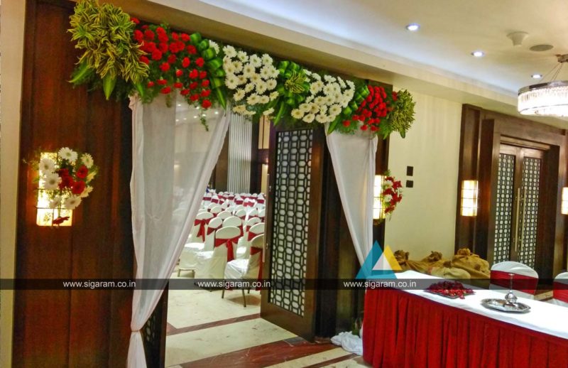 Wedding Entrance decoration at Anandha Inn Pondicherry (2)