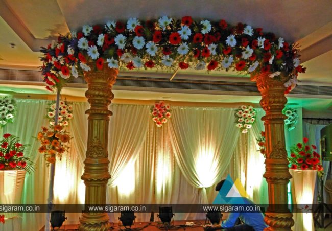 Wedding decoration at Ungal Vasantha Bhavan, Pondicherry (12)