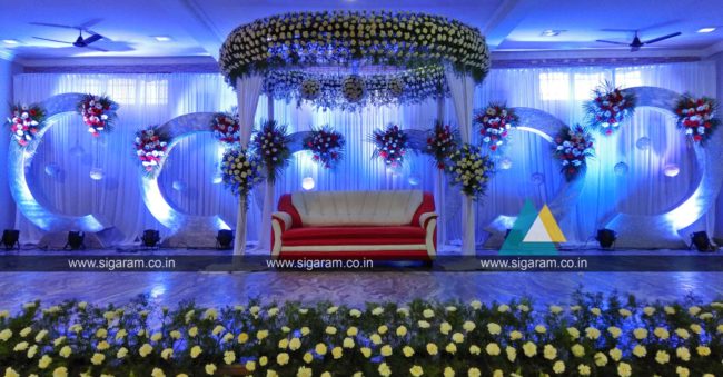 Reception decoration at Annai Periyanayagi Mahal Cuddalore (3)