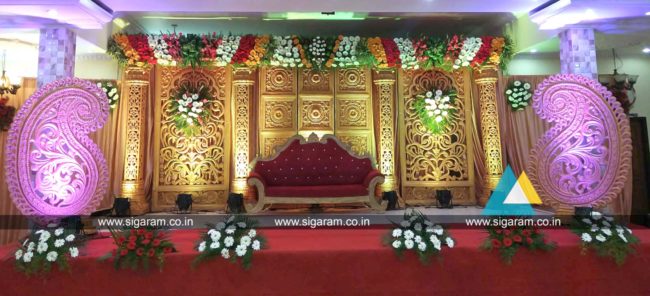 Reception decoration SNR Mandapam Tamilnadu (7)