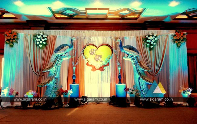 Engagement Stage decoration – Shenbaga Hotel (2)