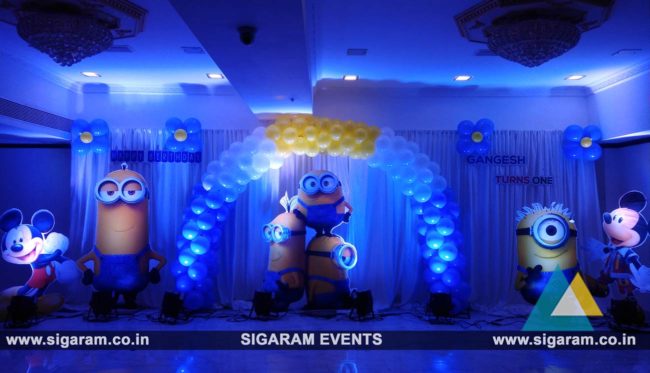 Minions theme decoration